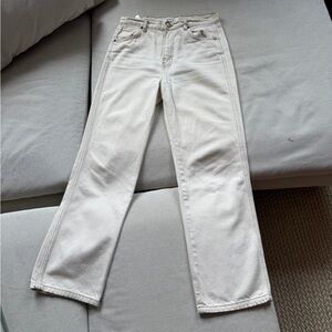 Reformation Cowboy Jeans in Almond